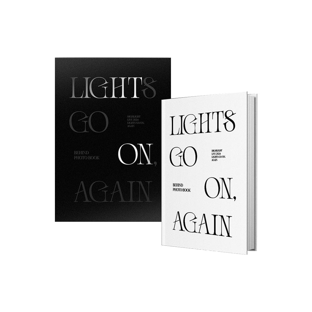 Highlight PHOTOBOOK HIGHLIGHT - LIVE 2024 'LIGHTS GO ON, AGAIN' BEHIND PHOTO BOOK