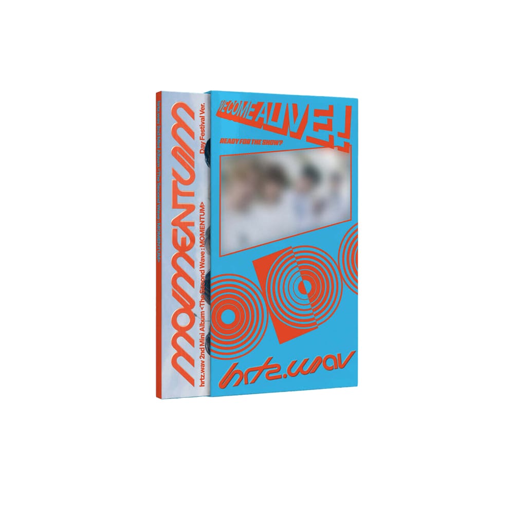 hrtz.wav ALBUM Day Festival Ver. hrtz.wav - The 2nd Mini Album The Second Wave : MOMENTUM ( PHOTOBOOK Ver. )