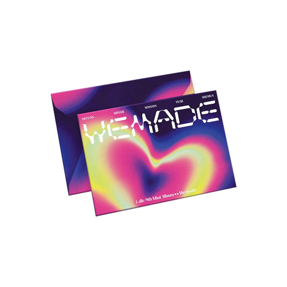 I-DLE ALBUM i-dle - 9th Mini Album WE MADE ( POCAALBUM )