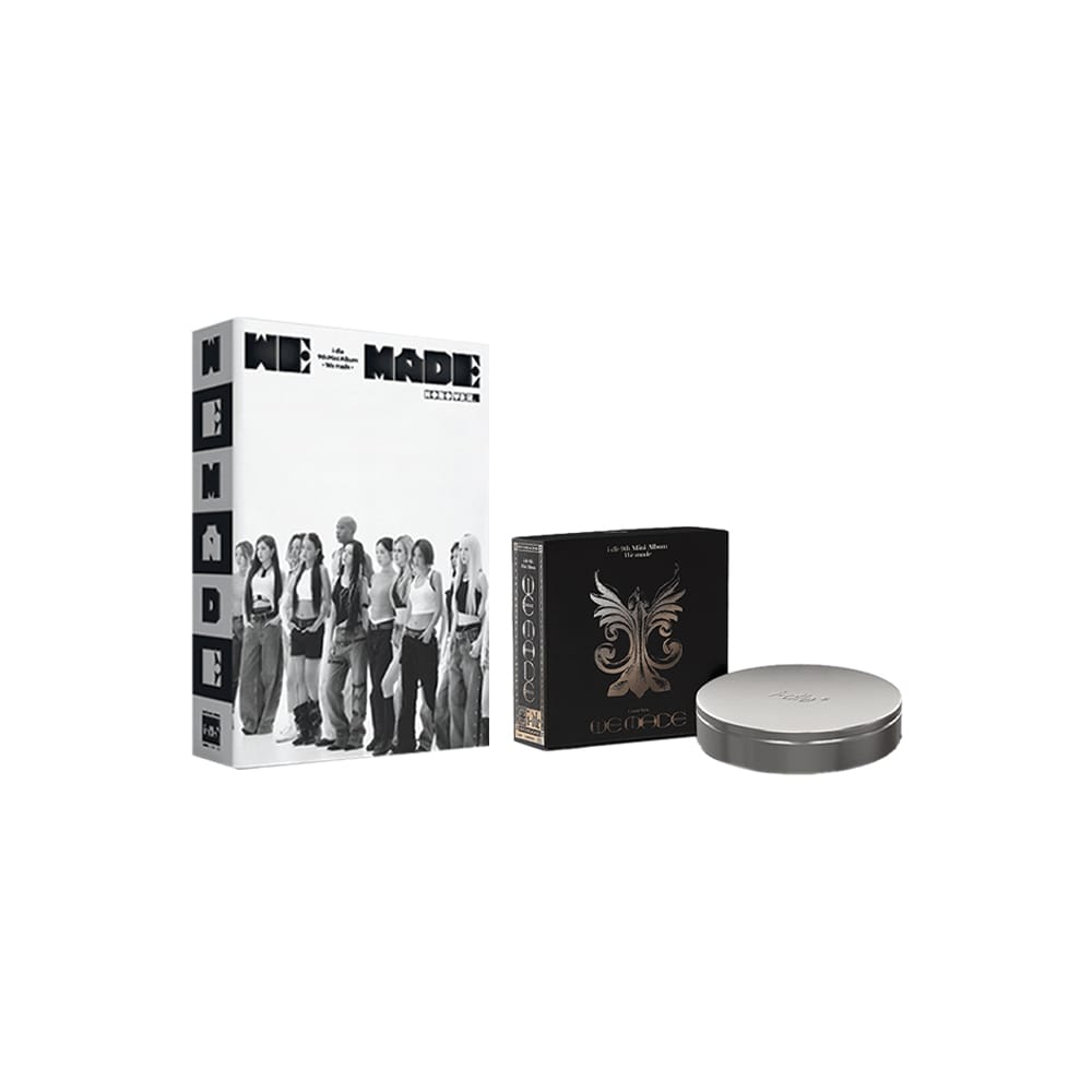 I-DLE ALBUM NO POB i-dle - 9th Mini Album WE MADE (A+B) SET