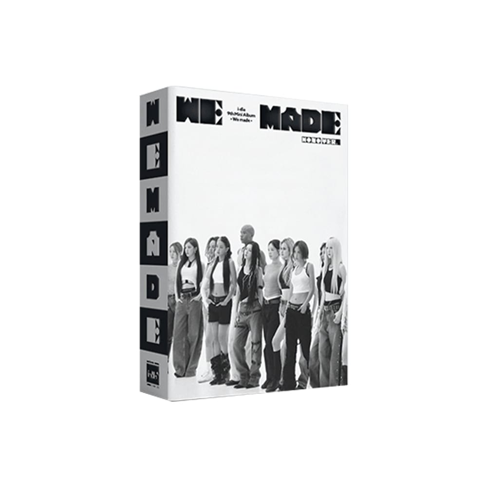 I-DLE ALBUM NO POB i-dle - 9th Mini Album WE MADE  (MONO VER.)