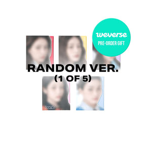 ILLIT ALBUM 1Random + Weverse POB ILLIT - bomb (GLLIT ver.)