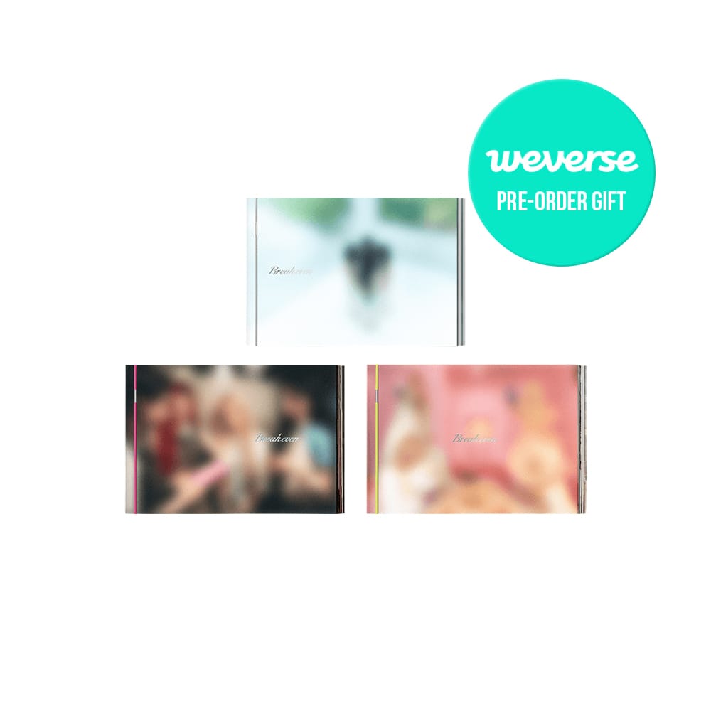 ILLIT ALBUM WEVERSE GIFT / BURNING ILLIT - 5th Mini Album BREAK EVEN