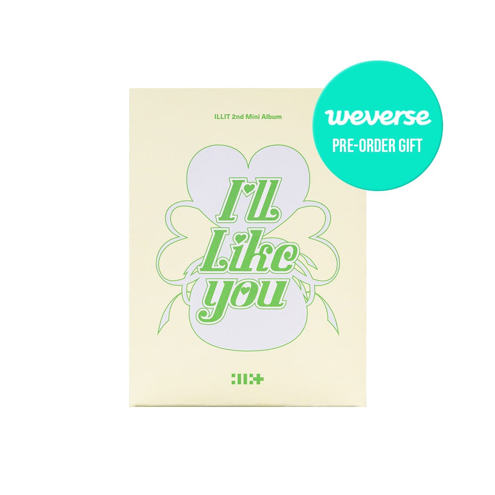 ILLIT ALBUM Weverse POB ILLIT - 2nd Mini Album 'I'LL LIKE YOU' (Weverse Albums ver.)