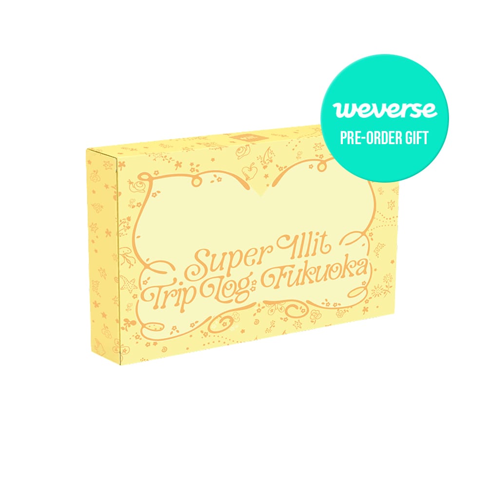 ILLIT PHOTOBOOK WEVERSE POB ILLIT - SUPER ILLIT TRIP LOG : FUKUOKA
