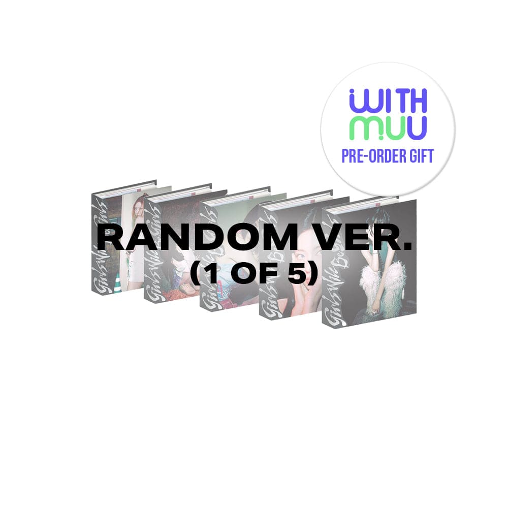 ITZY ALBUM 1 Random + Withmuu POB ITZY - Girls Will Be Girls (Binder Ver.)