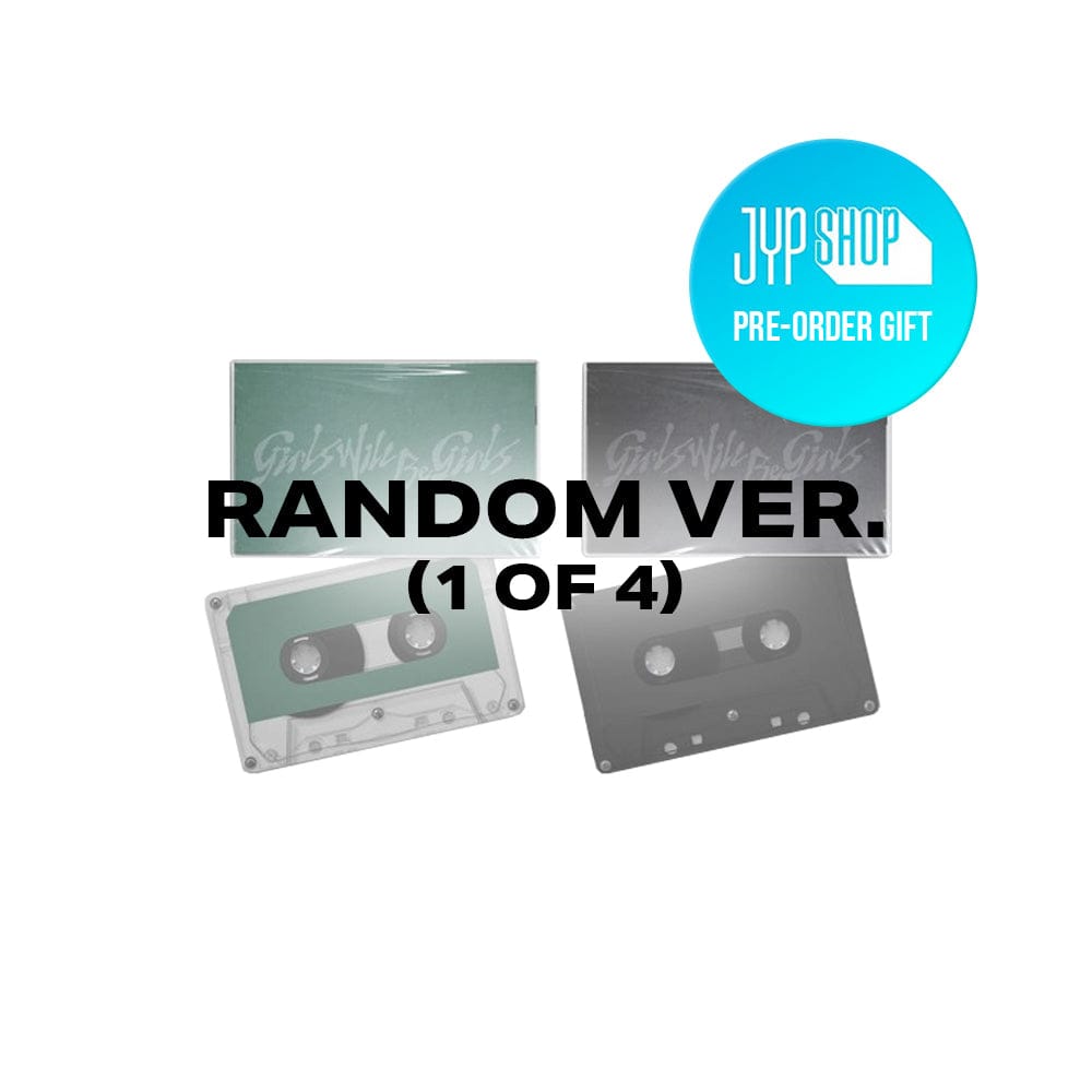 ITZY ALBUM 1Random + JYP POB ITZY - Girls Will Be Girls (Cassette Tape Ver.)