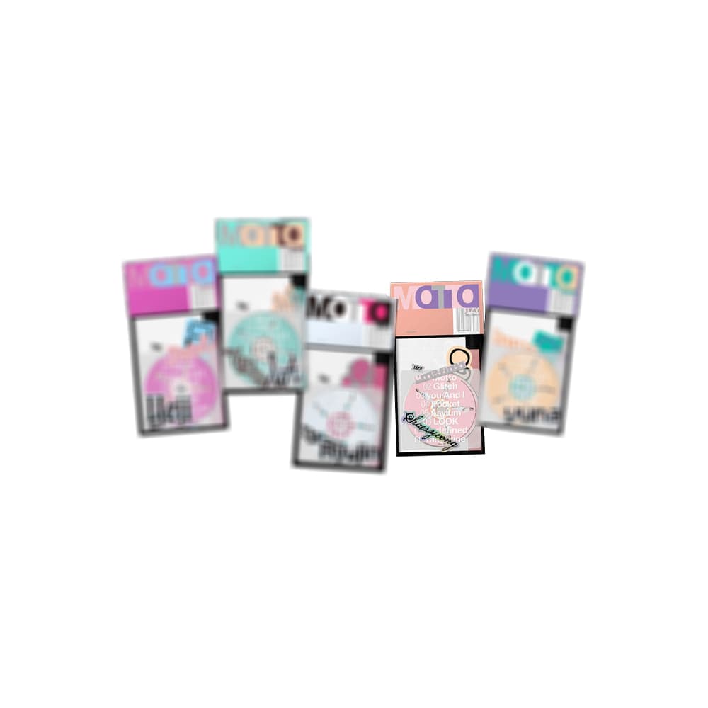 ITZY ALBUM CHAERYEONG [ MEMBER OPTION ] ITZY - 12th EP Motto (MEMBER Ver.)