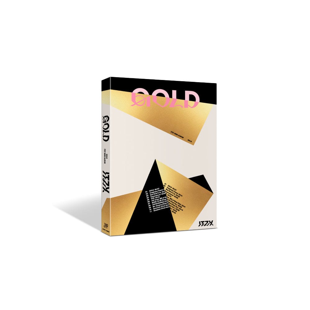 ITZY ALBUM DEEPGOLD Ver ITZY - 2nd Album GOLD (STANDARD VER.)