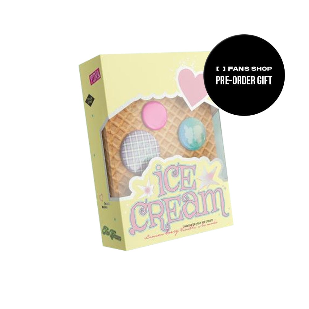 ITZY ALBUM FANS POB ITZY YUNA - 1st Mini ICE CREAM ( MINI BAG Ver ) MD Ver.