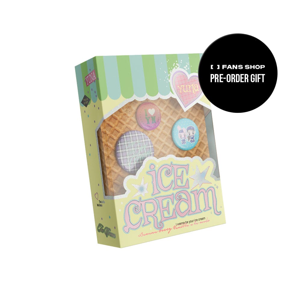 ITZY ALBUM FANS POB ITZY YUNA - 1st Mini ICE CREAM ( MINI BAG Ver ) MD Ver.
