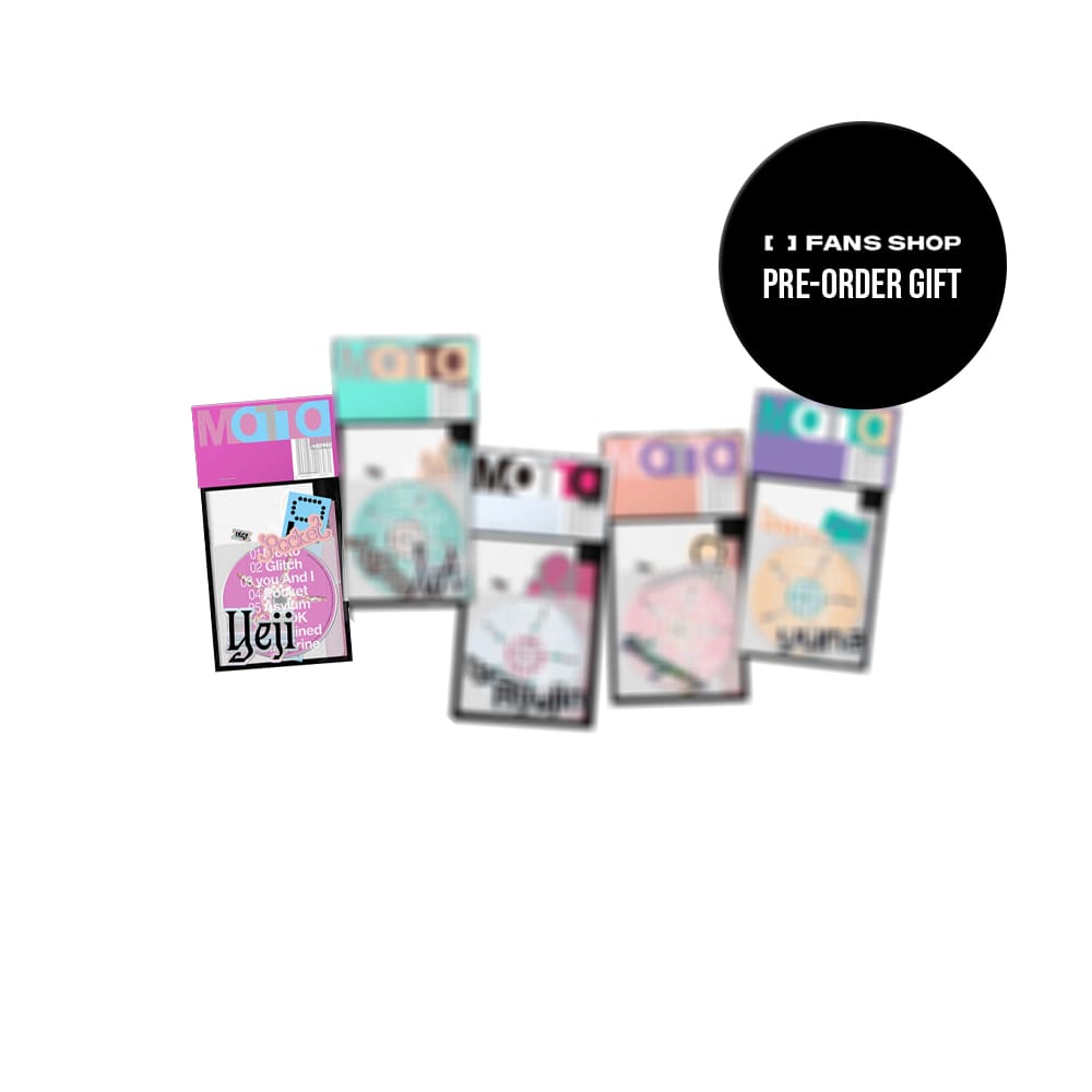 ITZY ALBUM FANS SHOP / 1 RANDOM ITZY - 12th EP Motto (MEMBER Ver.)