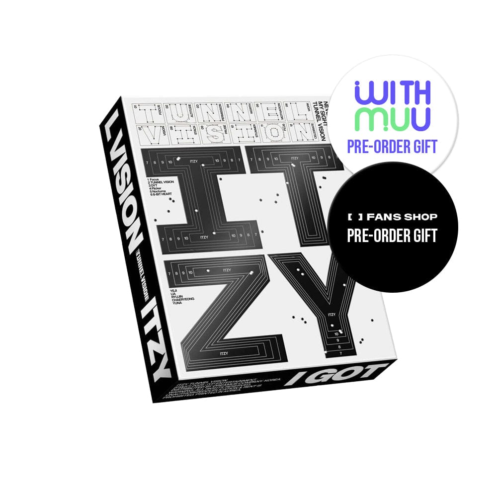 ITZY ALBUM ITZY - 11th Mini Album TUNNEL VISION  (BOX VER.)