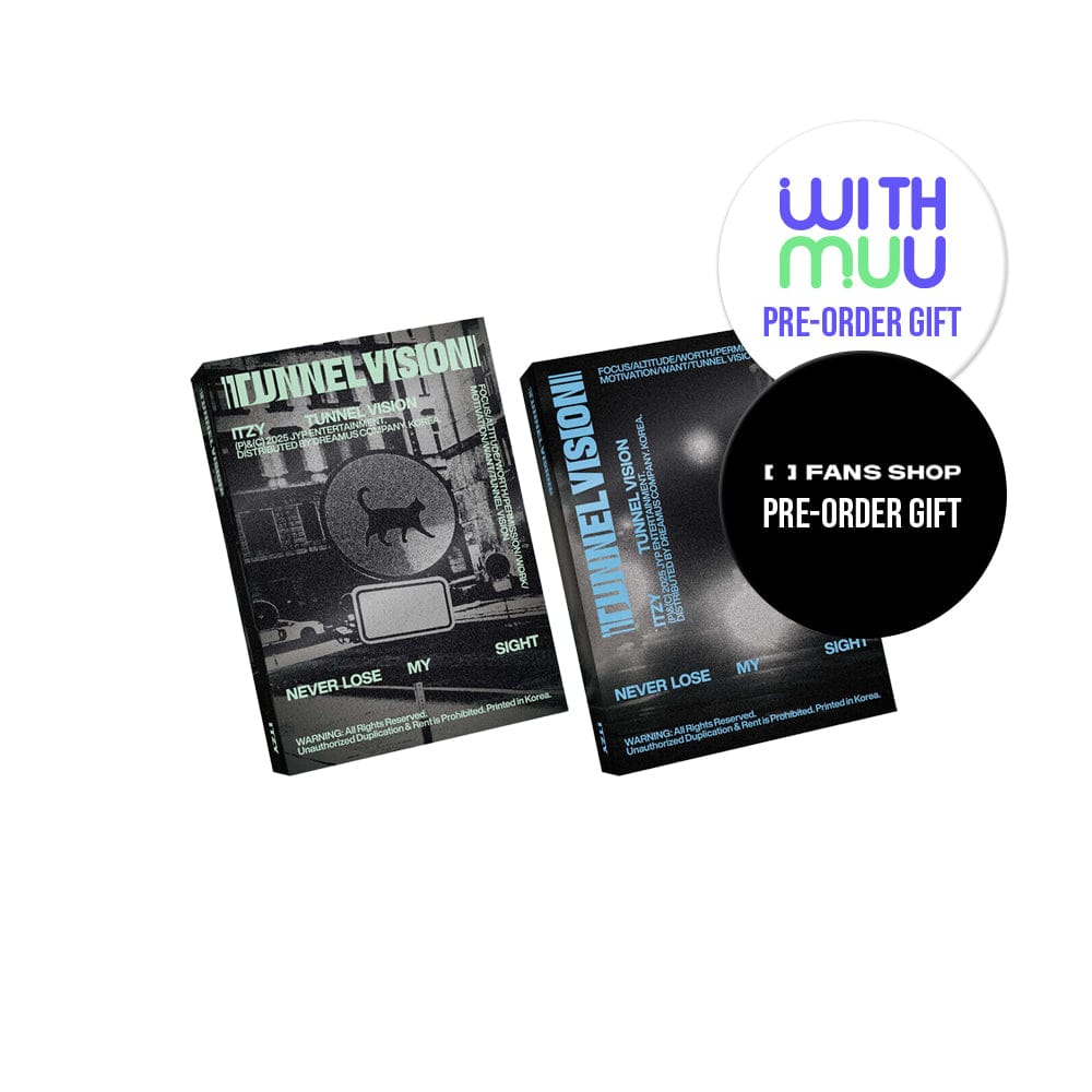 ITZY ALBUM ITZY - 11th Mini Album TUNNEL VISION (POCAALBUM)