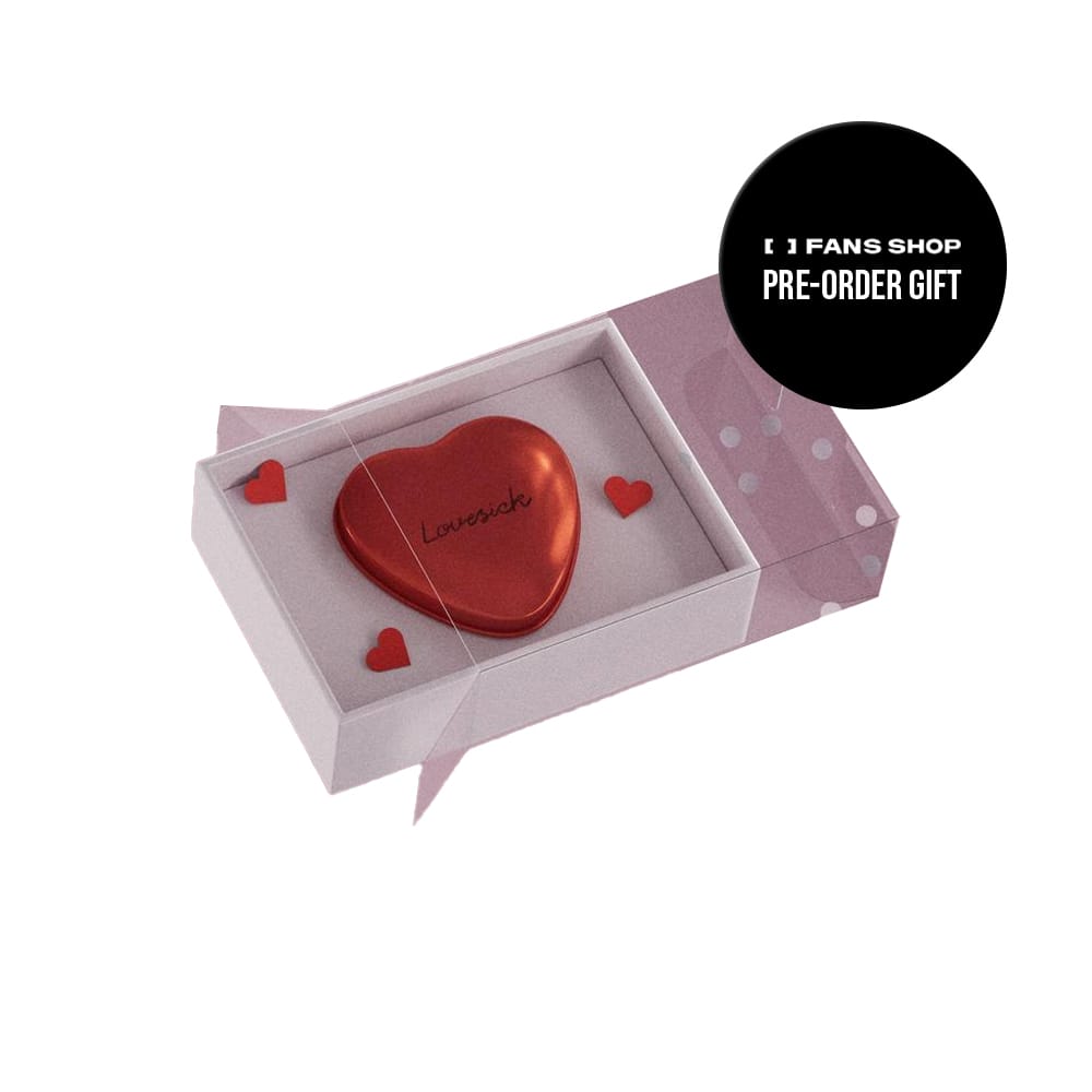 ITZY ALBUM ITZY CHAERYEONG  - 1st Mini Lovesick ( HEART TIN-CASE CANDLE Ver. )