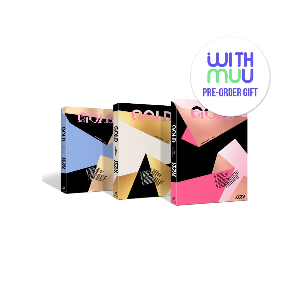 ITZY ALBUM (+JYP, Withmuu POB)ITZY - 2nd Album GOLD (STANDARD VER.)