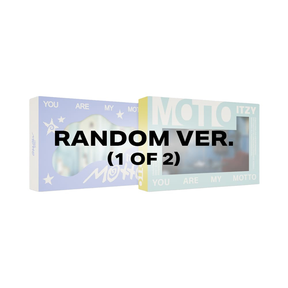 ITZY ALBUM NO POB / 1 RANDOM ITZY - 12th EP Motto (POCAALBUM Ver.)
