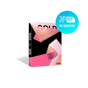 ITZY ALBUM ROSEGOLD Ver + JYP POB (+JYP, Withmuu POB)ITZY - 2nd Album GOLD (STANDARD VER.)