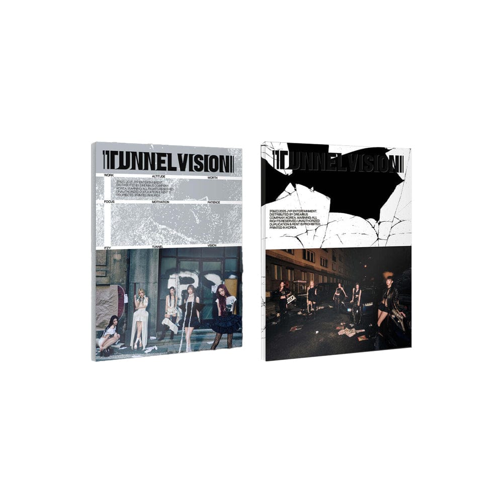 ITZY ALBUM SET （A+B） ITZY - 11th Mini Album TUNNEL VISION (SPECIAL Ver.)