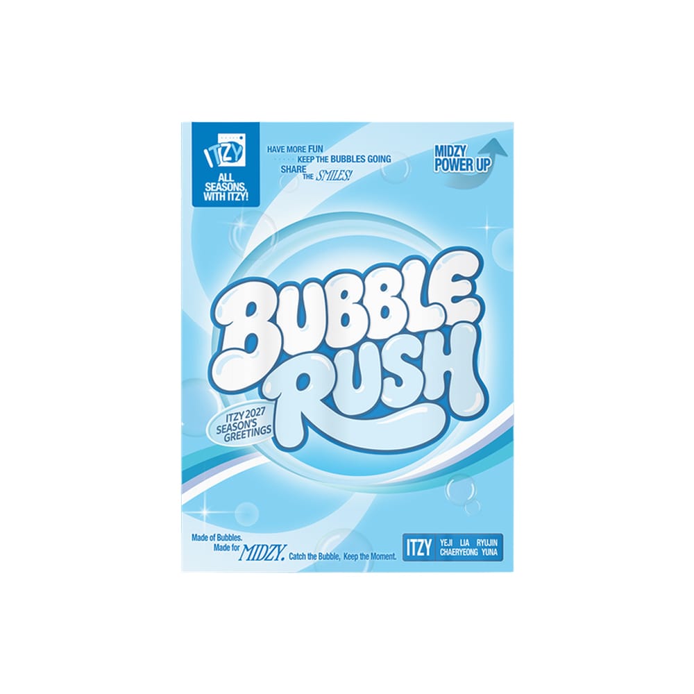 ITZY MD / GOODS RETAILER GIFT ITZY - 2027 SEASON'S GREETINGS [ BUBBLE RUSH ]
