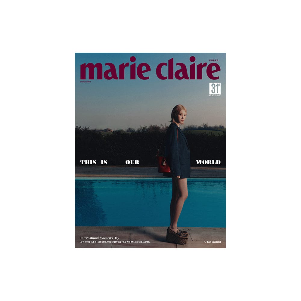 IU Magazine E IU - Marie Claire Magazine (March 2024)