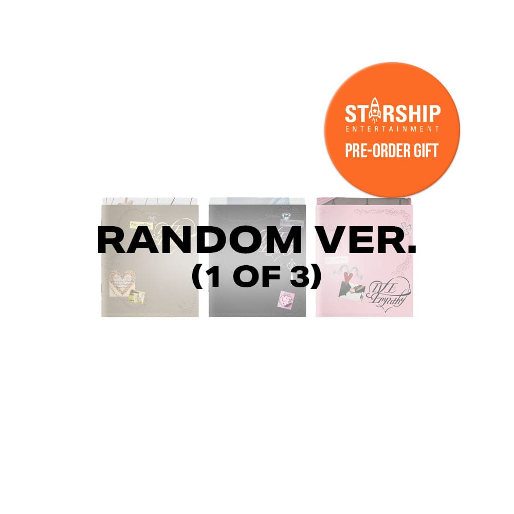 IVE ALBUM 1RANDOM + STARSHIP POB IVE - The 3rd EP IVE EMPATHY