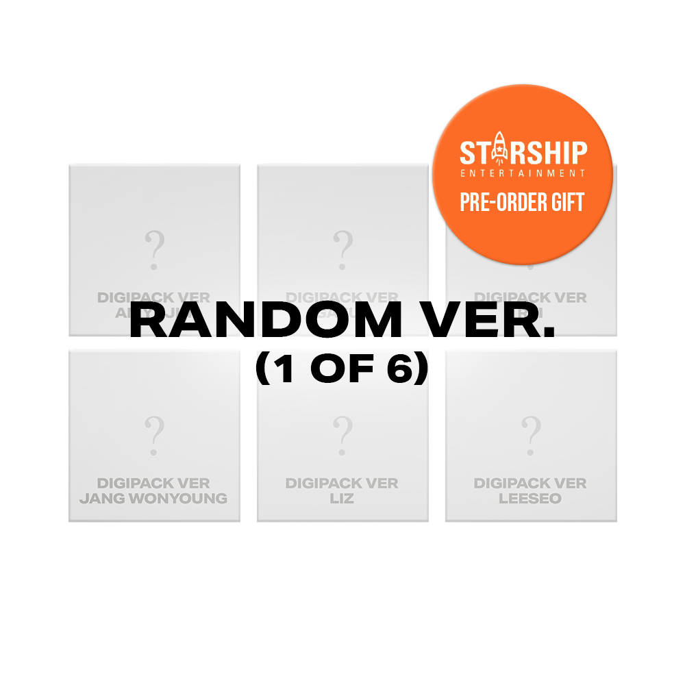 IVE ALBUM 1Random + STARSHIP POB IVE - The 3rd EP IVE EMPATHY (DIGIPACK Ver.)