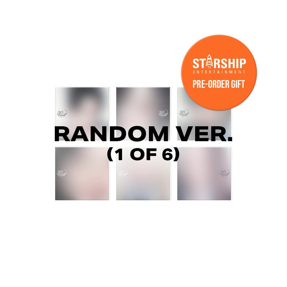 IVE ALBUM 1Random + STARSHIP POB IVE - The 3rd EP IVE EMPATHY (DIGIPACK Ver.)