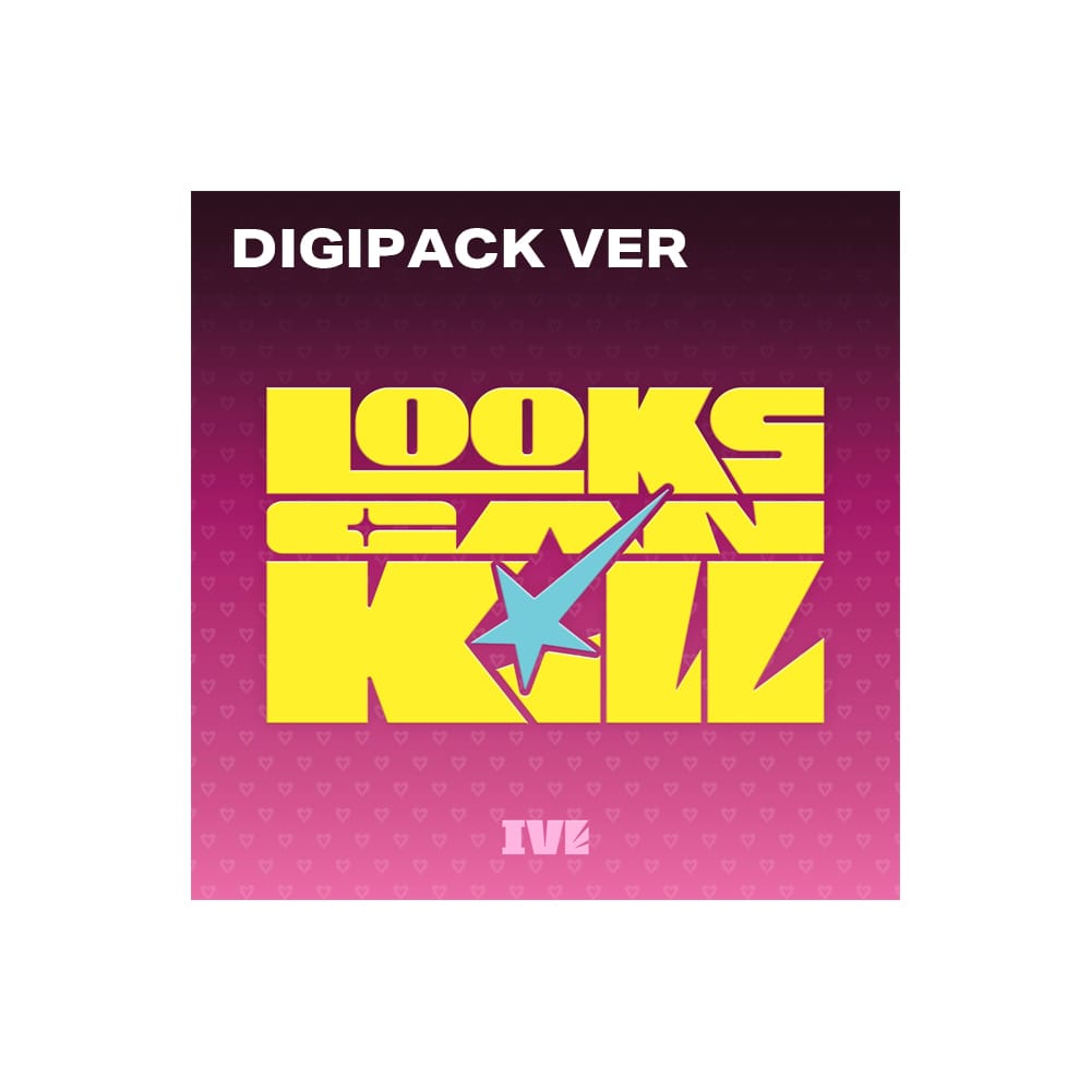 IVE ALBUM NO POB / ANYUJIN IVE - EP Album Looks Can Kill ( DIGIPACK )