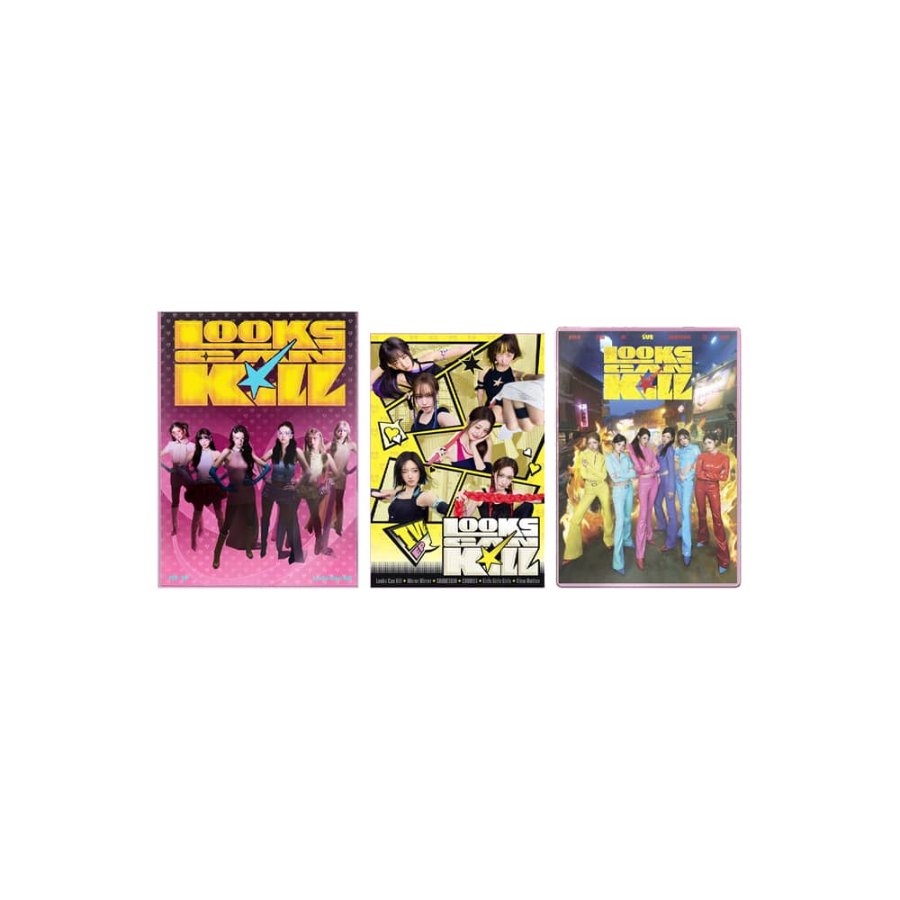 IVE ALBUM NO POB / GIRL HERO IVE - EP Album Looks Can Kill