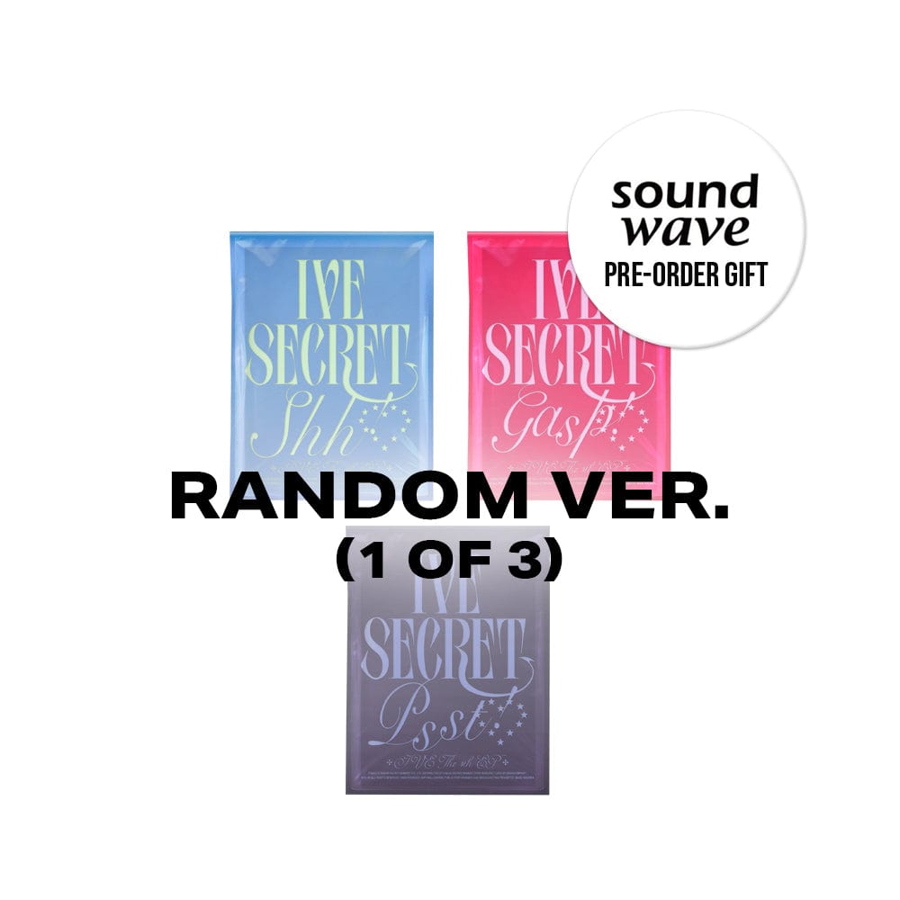 IVE ALBUM SOUNDWAVE Gift / 1Random IVE - The 4th EP IVE SECRET