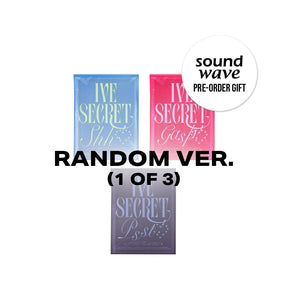 IVE ALBUM SOUNDWAVE Gift / 1Random IVE - The 4th EP IVE SECRET