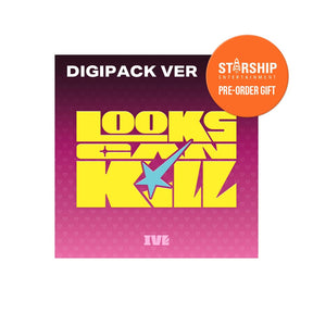 IVE ALBUM STARSHIP / ANYUJIN IVE - EP Album Looks Can Kill ( DIGIPACK )