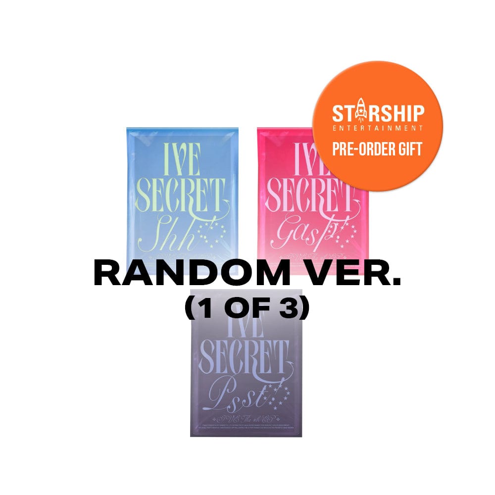 IVE ALBUM STARSHIP Gift / 1Random IVE - The 4th EP IVE SECRET