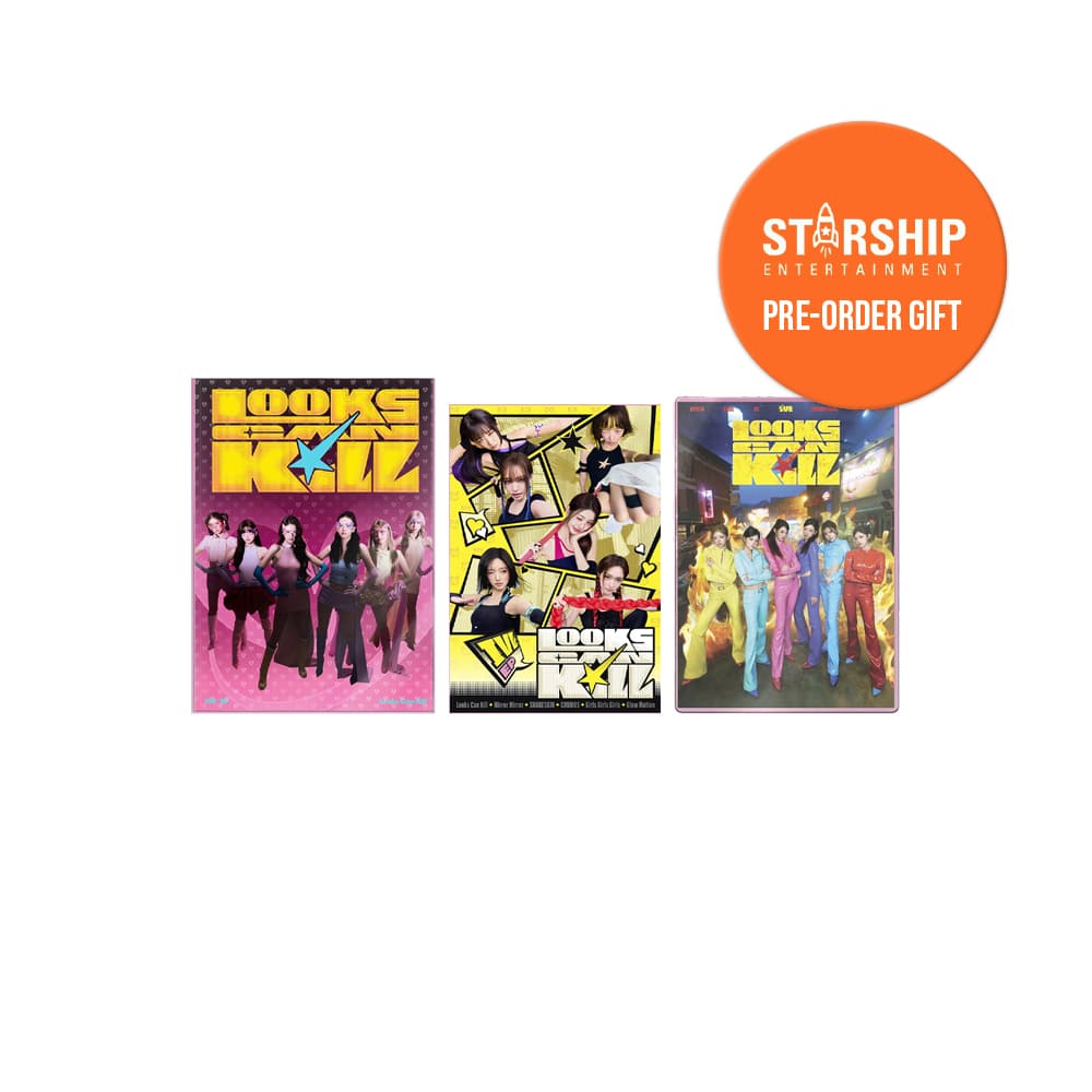 IVE ALBUM STARSHIP / GIRL HERO IVE - EP Album Looks Can Kill