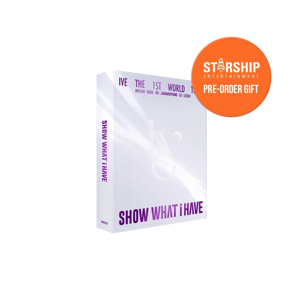【新品未開封】IVE KiT VIDEO SHOW WHAT I HAVE IVE - THE 1ST WORLD TOUR 'SHOW WHAT I HAVE' KIT VIDEO