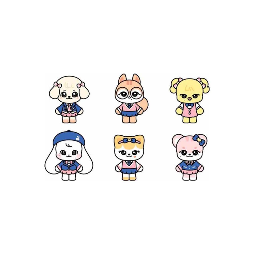 IVE MD / GOODS IVE -  MINIVE SCHOOL PLUSH KEYRING 'MINIVE SCHOOL MD'