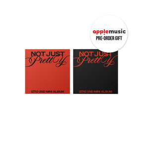 IZNA ALBUM APPLE MUSIC POB / 1Random IZNA  - 2nd Mini Album Not Just Pretty (PHOTOBOOK Ver.)