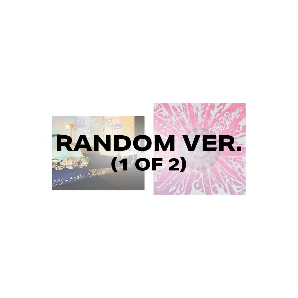 IZNA ALBUM RANDOM izna - 3rd Mini Album SET THE TEMPO (PHOTOBOOK Ver.)