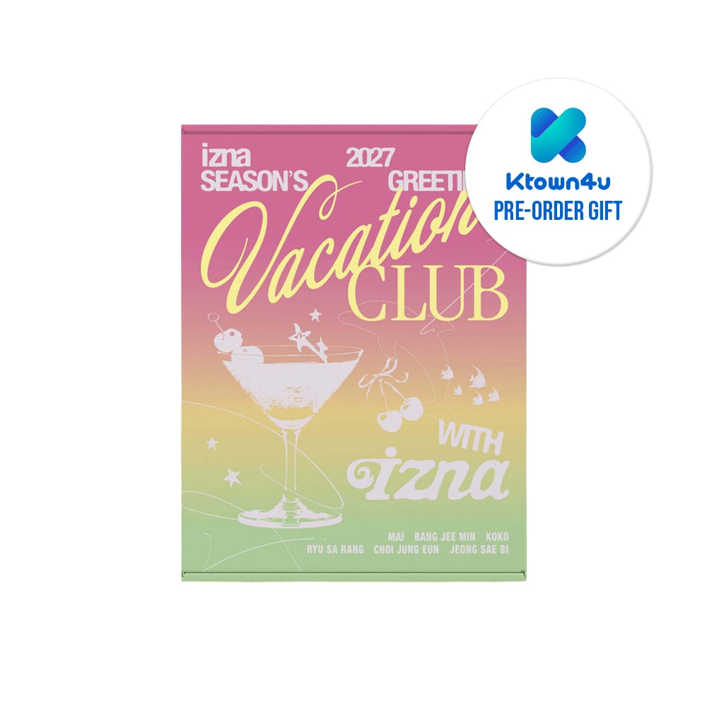 IZNA MD / GOODS KTOWN4U IZNA - 2027 SEASON'S GREETINGS [ VACATION CLUB with izna ]