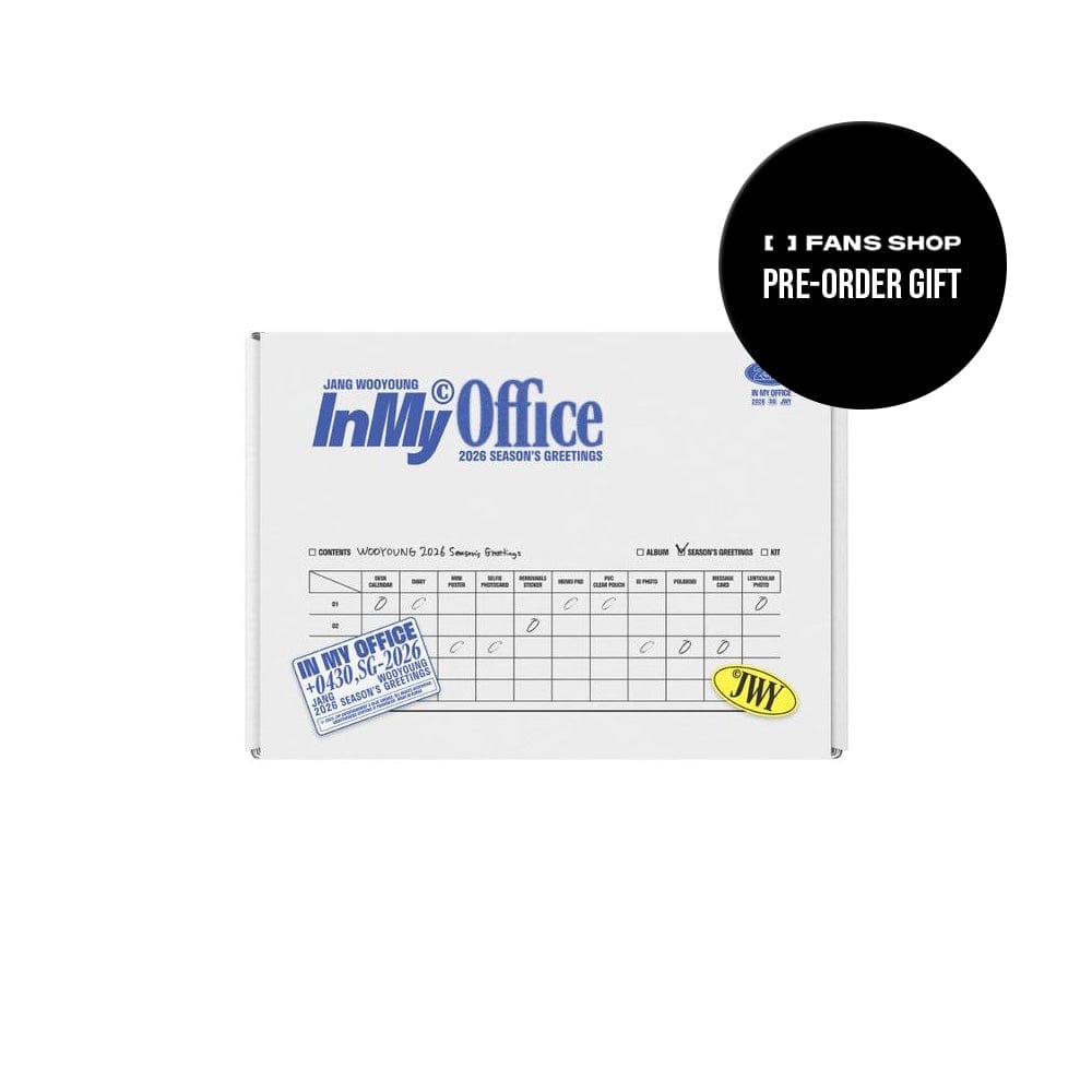JANG WOOYOUNG MD / GOODS FANS SHOP 2PM JANG WOOYOUNG - 2026 SEASON'S GREETINGS [In My Office]
