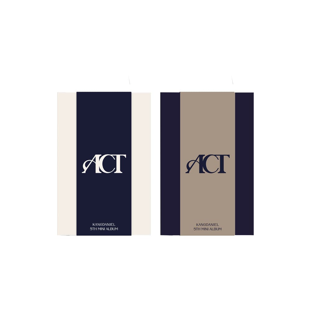 Kang Daniel ALBUM SET KANG DANIEL - 5th Mini Album 'ACT' (POCA ALBUM)