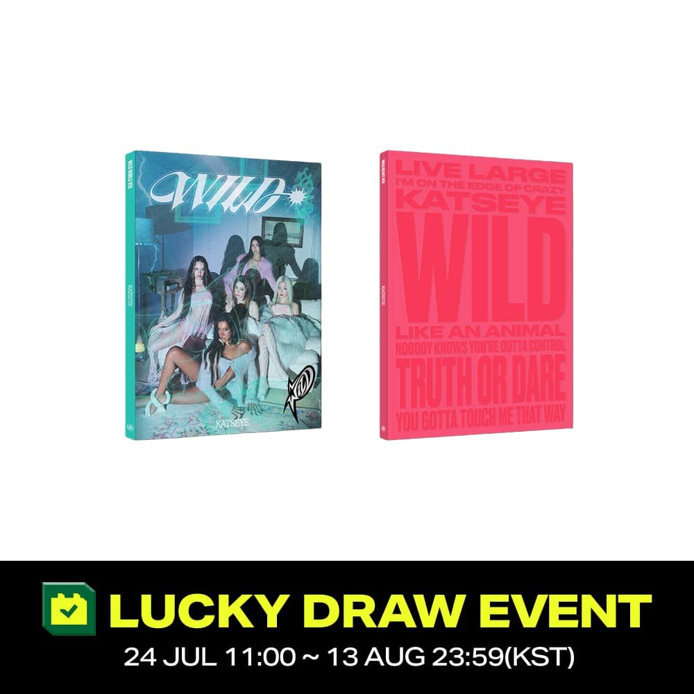 KATSEYE ALBUM [LUCKY DRAW EVENT] KATSEYE 'WILD'