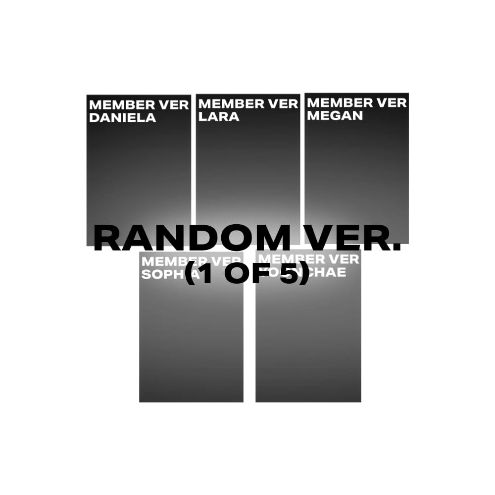 KATSEYE ALBUM NO POB / 1 RANDOM KATSEYE - 3rd Ep WILD (MEMBER VER.)