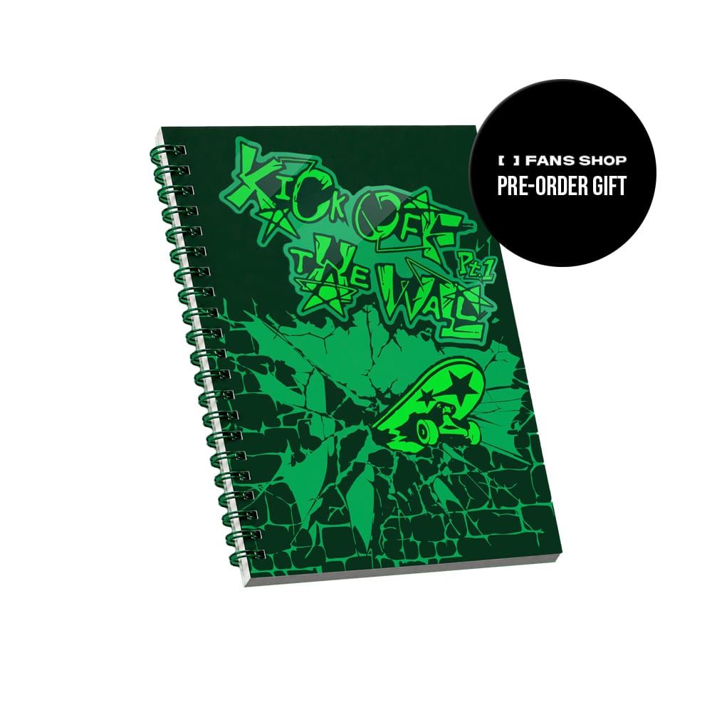 KickFlip ALBUM FANS SHOP GIFT KickFlip - 5th Mini Album KICK OFF THE WALL Pt. 1 (PHOTOBOOK Ver.)