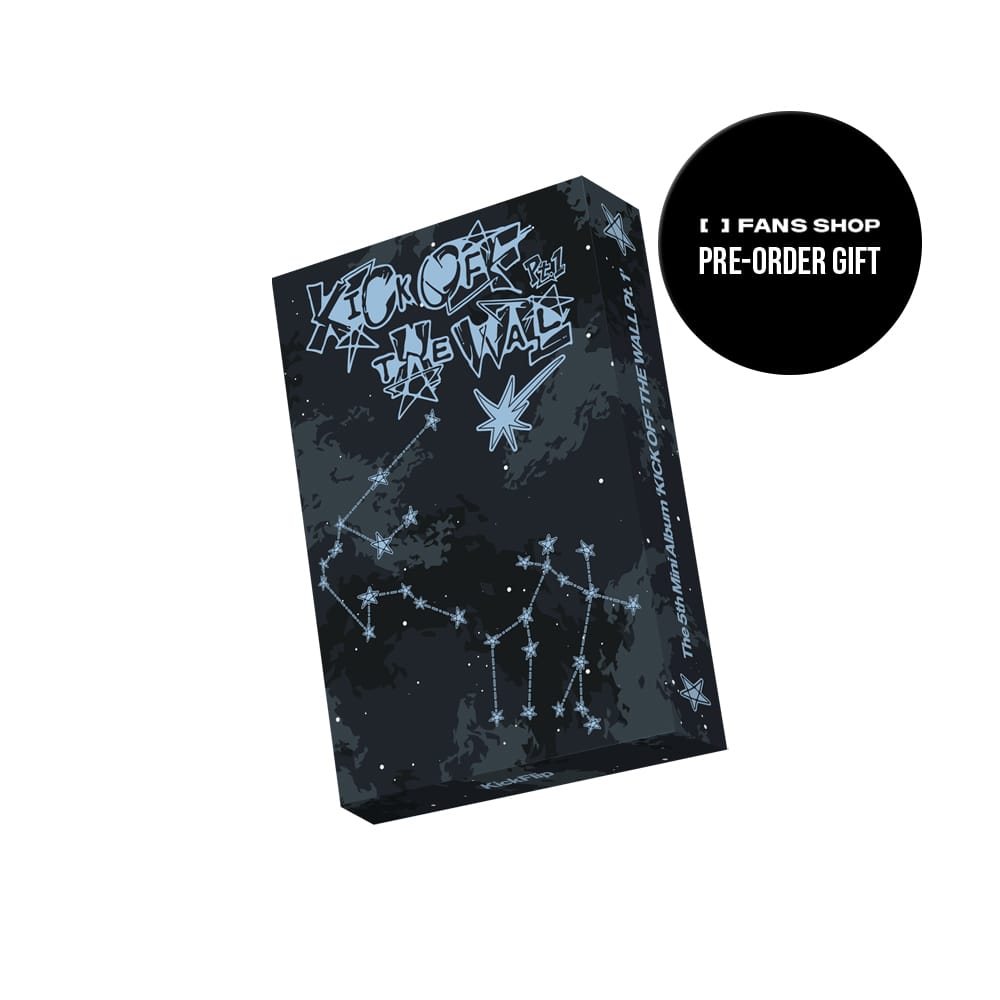 KickFlip ALBUM FANS SHOP GIFT KickFlip - 5th Mini Album KICK OFF THE WALL Pt. 1 (POCAALBUM VER.)