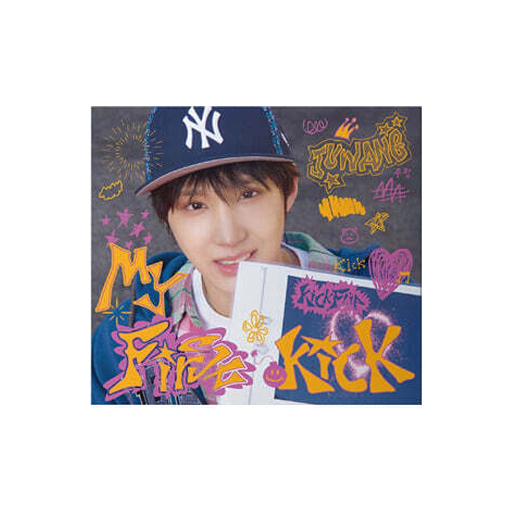 KickFlip ALBUM JUWANG [MEMBER OPTION ] KickFlip - 4th Mini Album My First Kick (Digipack Ver.)