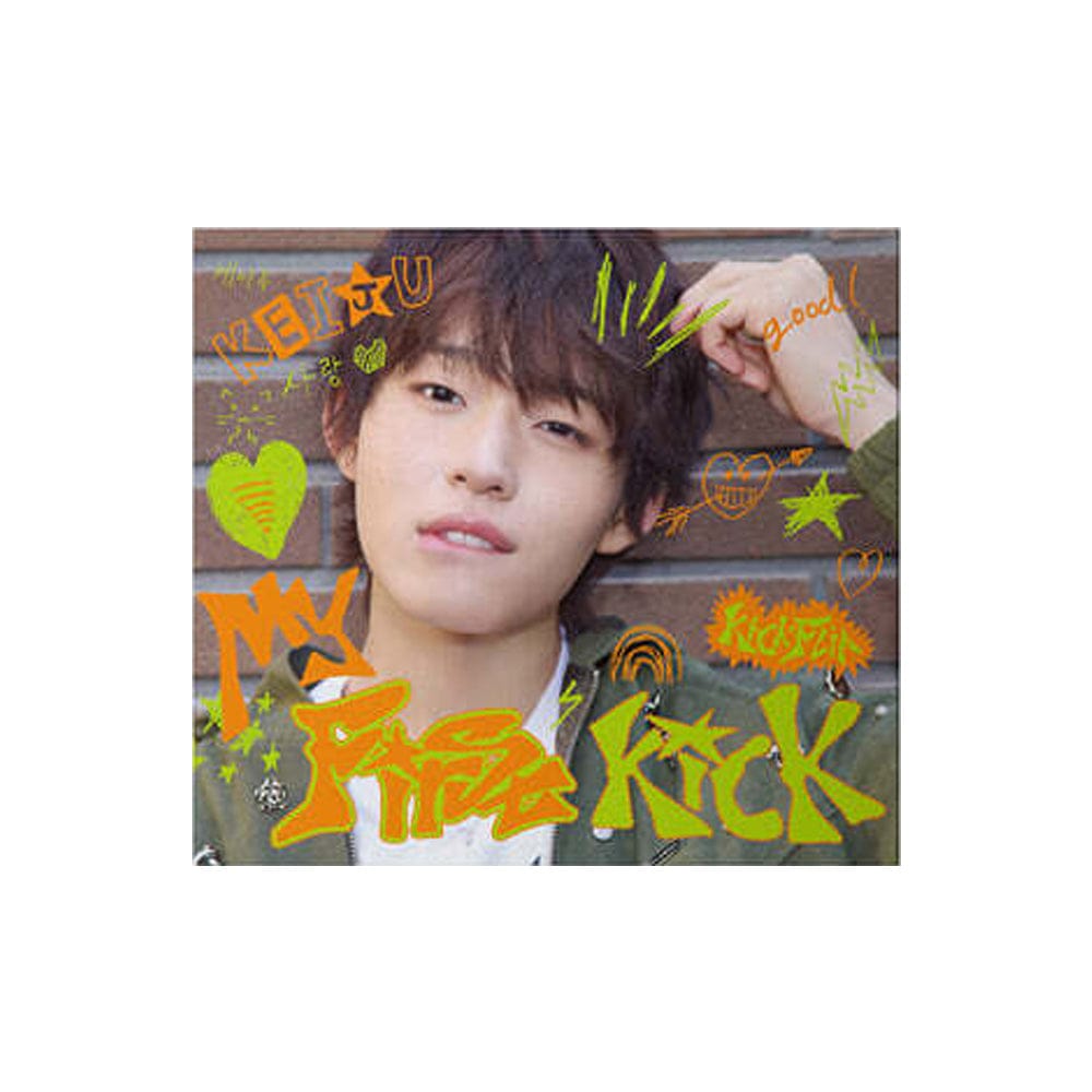 KickFlip ALBUM KEIJU [MEMBER OPTION ] KickFlip - 4th Mini Album My First Kick (Digipack Ver.)