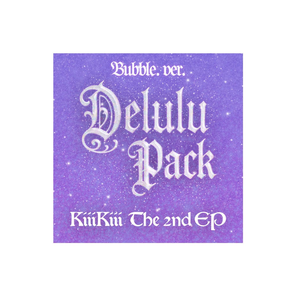 KiiiKiii ALBUM KiiiKiii - The 2nd EP [ Delulu Pack ] Bubble Version Limited Edition