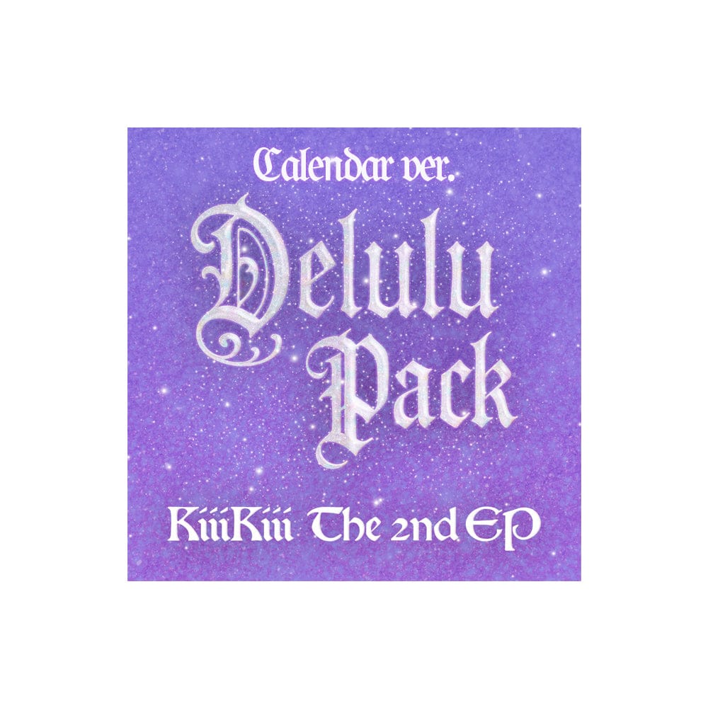 KiiiKiii ALBUM KiiiKiii - The 2nd EP [ Delulu Pack ] Calendar Ver.